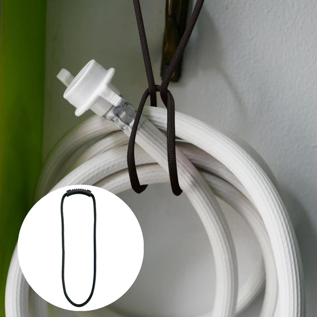 Alt view image 6 of 7 - 24-Inch Storage Straps 5-Pack, Extension Cord Organizer, RV Storage Vacuum Hose Holder Shop Storage, Air or Water Hose Organizer for your Home, Garage, Boat, RV and More Cable Straps
