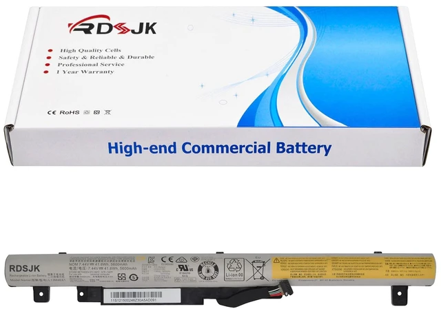 Main image of L13M4E61 L13S4E61 L13L4E61 L13S4A61 L13L4A61 L13M4A61 Laptop Battery for Lenovo M50-70 M50-70A Flex 2-14 2-14D 2-15 2-15D Flex2 14 14D 15 15D 20377 Series 121500260 121500261 2ICR19/66-2 7.44V 41.6Wh