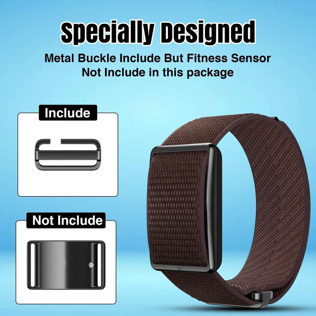 Alt view image 4 of 7 - Breathable Nylon Replacement Watch Band Compatible with Polar Loop Lightweight, Ideal for All Weather Use Sport Strap with Adjustable Hook & Loop Closure