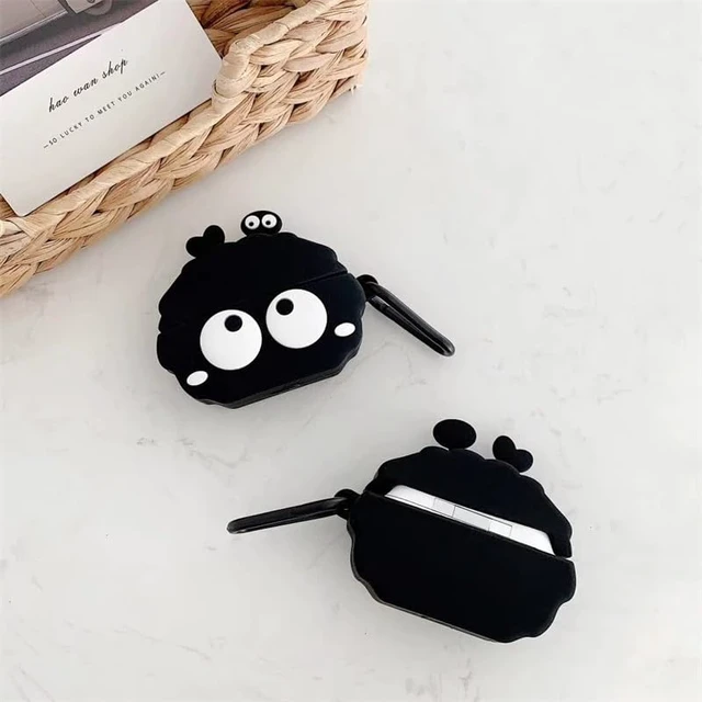 Alt view image 5 of 6 - Compatible with Airpods Pro 2nd Generation Case 2022, Cute AirPods Pro 2 Case Cartoon, Kawaii Soft Silicone Protective Cover for Apple New Airpods Pro2 for Men Women (Dust Ball)
