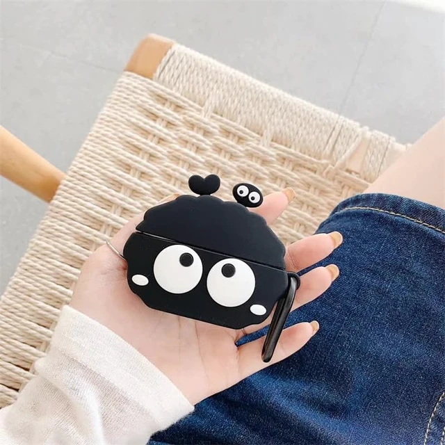 Alt view image 6 of 6 - Compatible with Airpods Pro 2nd Generation Case 2022, Cute AirPods Pro 2 Case Cartoon, Kawaii Soft Silicone Protective Cover for Apple New Airpods Pro2 for Men Women (Dust Ball)