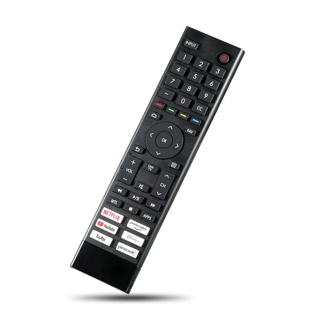 Alt view image 5 of 7 - Universal TV Remote Control Compatible with All Hisense 4K UHD Android Smart TV