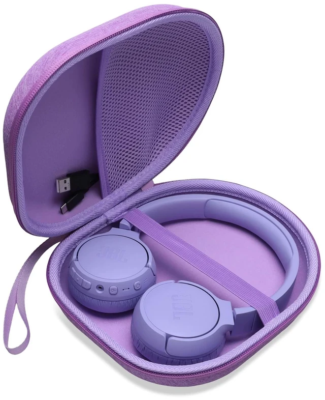 Main image of Hard Case for Sony WH-CH720N WH-CH520 WH-CH730N WH-CH530 Headphones,Purple Travel Case for JBL/JLabBERIBES/TOZO/KVIDIO/Soundcore Q20 Q20i Q30 Headphones, Headphone Case Hard Shell