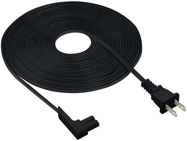 Main image of 25-Foot Power Cord Compatible with Sonos One, Sonos One SL, Sonos Play-1 Speakers - Power Plug Cable (Extra Extra Long, Black)