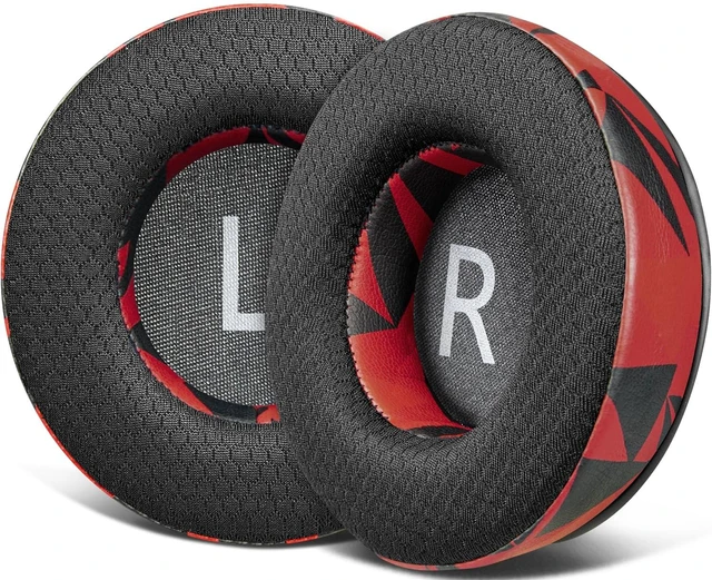Main image of Earpads Replacement for AKG Pro Audio K845 K845BT K545 K540 K275 K267 K245 K182 K167 Headphones, Ear Pads Cushions with Noise Isolation Foam - 90mm MF Red Storm