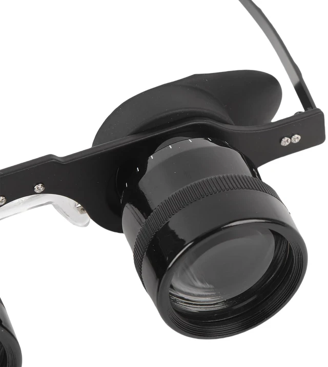 Alt view image 7 of 7 - Hands Binocular Glasses for Fishing, 10x Zoom Opera Glasses HD Magnification with Coating, Independent Eye Focus & Anti - Glare