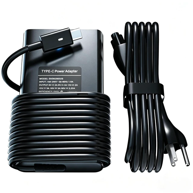 Main image of 65W USB C Laptop Charger Compatible with Dell Pro 14 16 Plus Pro 13/14/16,DB14250 DB04250 DB16250 DB16255,14 16 Plus 2-in-1 DB06250 DB04255,Latitude 5420 7450 7440,Inspiron 14 16,XPS 13