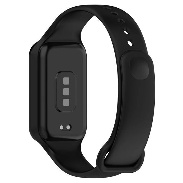 Alt view image 2 of 7 - 6-Pack Straps for Xiaomi Smart Band 8 Active & Redmi Band 2 Soft, lightweight TPU with ventilation openings; adjustable, easy to clean, and quick to replace