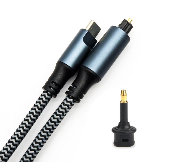 Main image of C-TOSLINK USB C to Toslink Optical Cable Opt Male (3 Meters - 10 ft)