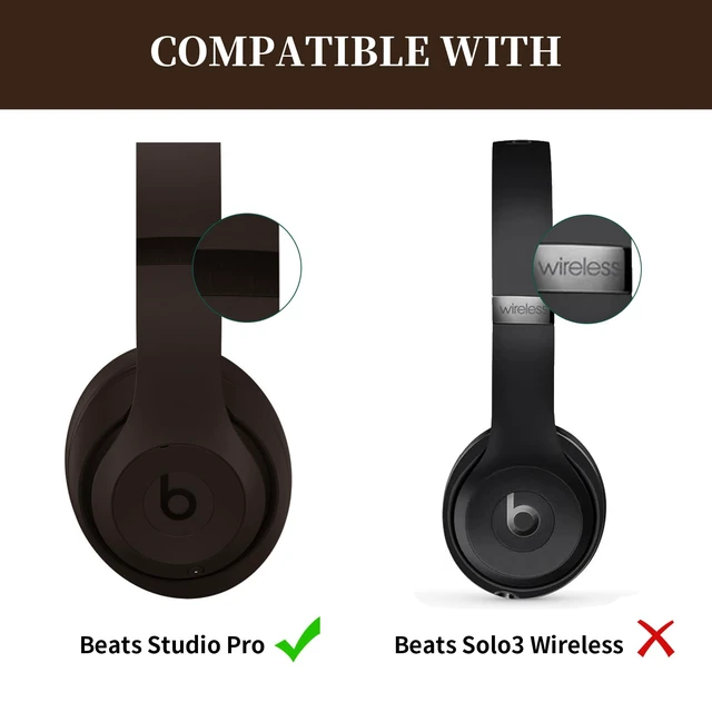 Alt view image 2 of 6 - Studio Pro 2023 Wireless Headband Replacement, Top Head Band Replace Repair Kit for Studio Pro 2023 Headphones Accessories, Bending Resistant, Durable, Composite Materials+Tools (Deep Brown)