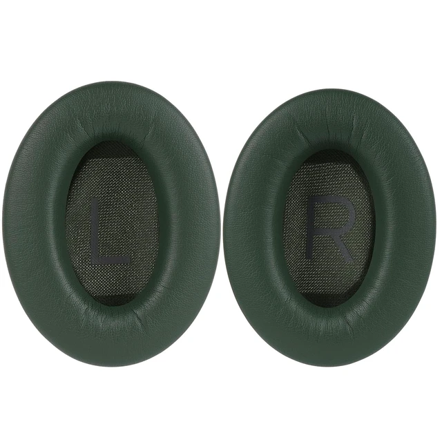 Alt view image 2 of 6 - Replacement Earpads for Bose QuietComfort QC45, QC35 II/35, QC25, QC15, QC SE, SoundTrue & SoundLink AE2 Headphones, Ear Cushion Repair Kit with Video Guide (Green)