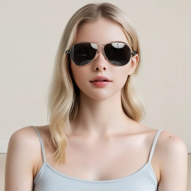 Alt view image 6 of 7 - Bluetooth Audio Smart Sunglasses with Speakers, UV400 Protection Blue Light Blocking Glasses for Men Women, Hands-Free Calls Voice Control for Driving Cycling Outdoor Office