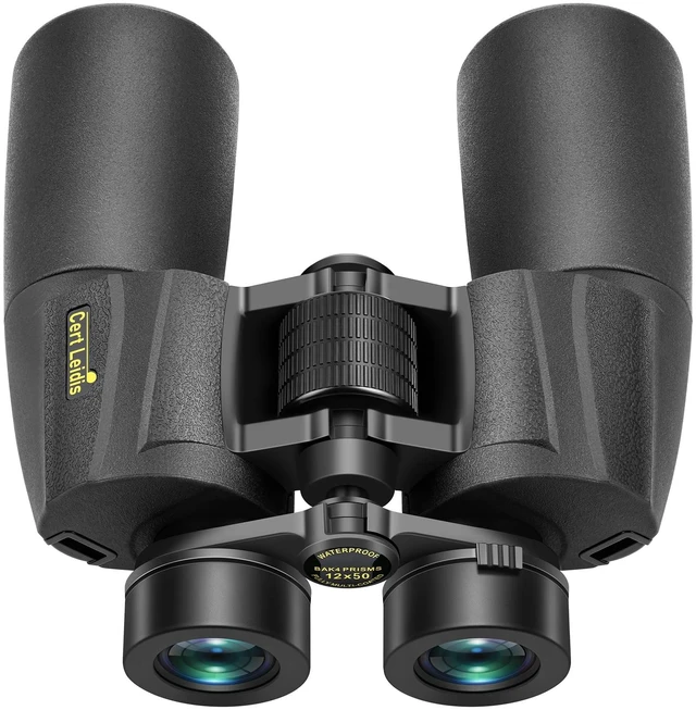 Main image of UHD 12x50 Binoculars for Adults High Powered-IP67 Waterproof Large View, BAK4 Porro Prism, FMC-Coated, Professional for Bird Watching, Cruise Ship, Hunting, Travel, Hiking, Gifts for Men