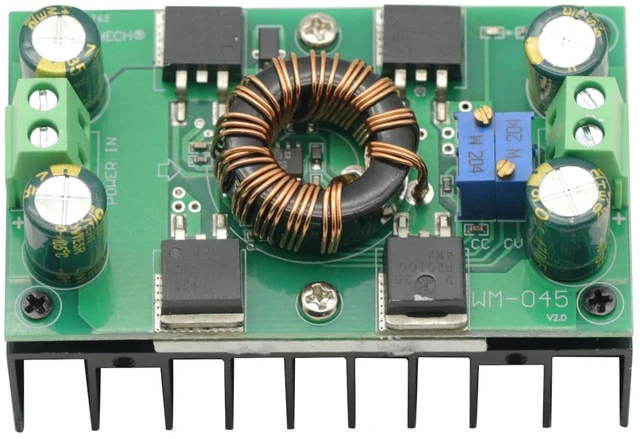 Alt view image 2 of 5 - 300W DC-DC Max 10A Automatic Step Up Step Down Boost Buck Converter 5V-30V to 1.25-30V Power Supply Module Voltage Regulator
