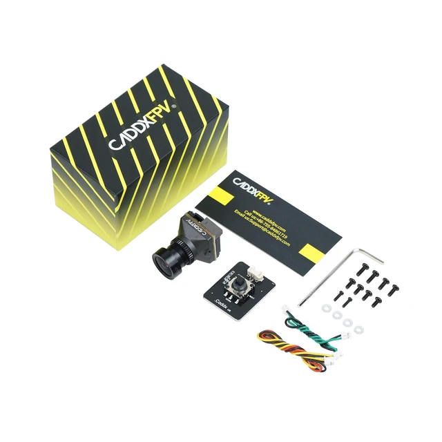 Alt view image 7 of 7 - Ratel Pro FPV Analog Camera 1/1.8" Sensor Low-Light Micro Camera 1500TVL WDR, 125° FOV, NTSC/PAL & 16:9/4:3 Switchable, OSD Menu, 2.8mm Lens for FPV Drones, RC Cars & Fixed-Wing