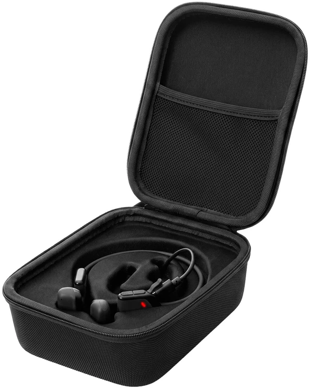 Main image of Charging Case for Shokz OpenRun Pro 2s, Pro 2 & Pro 2 Mini, 2000mAh Black Shokz charger,shokz case,Fast charging, Hard EVA shell, Shockproof & Waterproof, Travel-friendly, Headphones not included