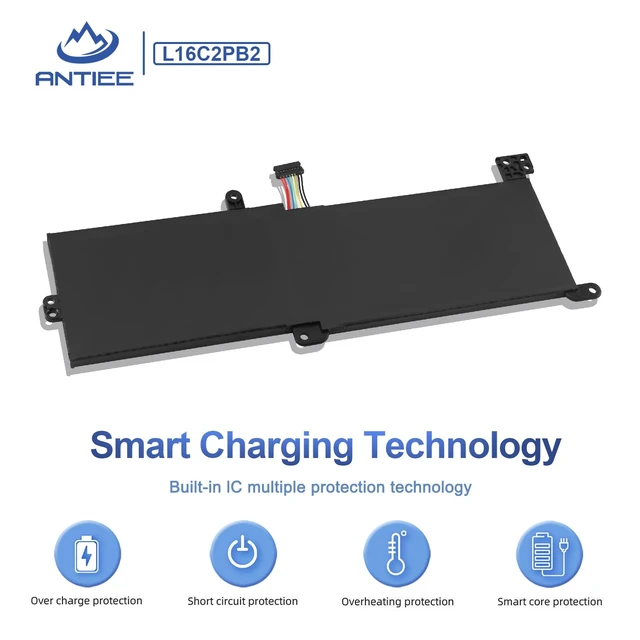 Alt view image 4 of 6 - L16C2PB2 L16C2PB1 Laptop Battery for Lenovo IdeaPad 320 330 S145 Series 320-15ABR 320-15IKB 320-17IKB 330-15AST 330-15IKB 330-17IKB S145-15IWL S145-14IWL L16M2PB2 L16M2PB1 L17L2PF1 L16L2PB2/PB3