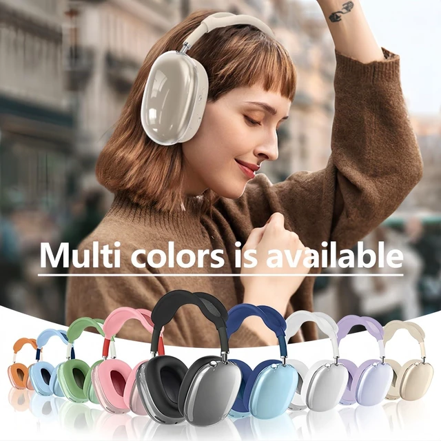 Alt view image 6 of 7 - Case Cover Compatible with AirPods Max 2/1 (2026/2024/2022), Ear Pad/Ear Cups/Headband Cover for AirPod Max (H2/USB-C/Lightning), Silicone Headphones Accessories Protector for Apple AirPods Max