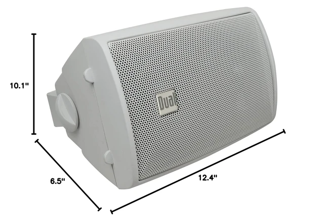 Alt view image 2 of 2 - Audio LU47PW 4 3-Way Indoor/Outdoor Speakers (White)
