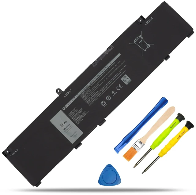 Main image of MV07R Battery Replacement for Dell G3 15 3500 3590 3700 3790 For G5 15 5500 5505 SE Series Notebook, 72WGV 072WGV W5W19 0W5W19 JJRRD 0JJRRD 266J9 M4GWP PN1VN, 15.2V 68Wh 4250mAh