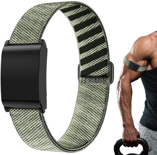 Main image of Nylon Sport Bicep Bands with Case for Whoop One/Peak/5.0/4.0/3.0 Band Not for Whoop 5.0 MG/Life, Stretchy Breathable Replacement Arm/Ankle Straps for Whoop Bicep Band 5.0, Bands for Men Women