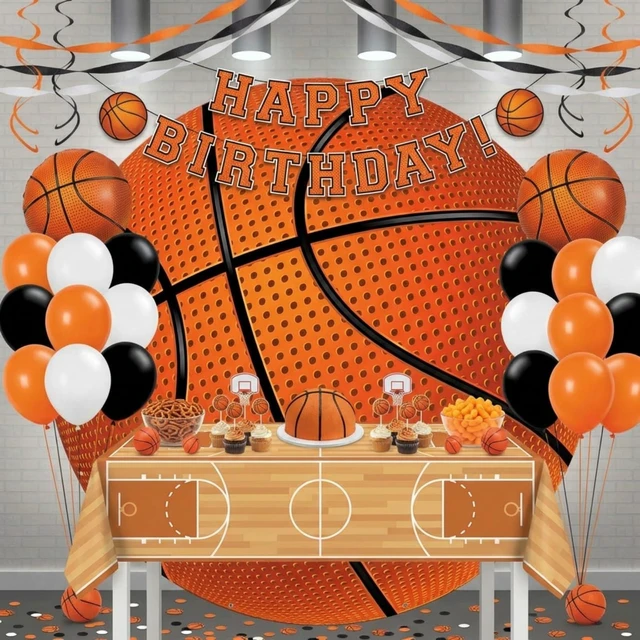 Alt view image 5 of 7 - Party Decorations, Large Backdrop Banner Party Backdrop Banner with String, Birthday Decoration, Team Celebrations, Sports Themed Photo Background