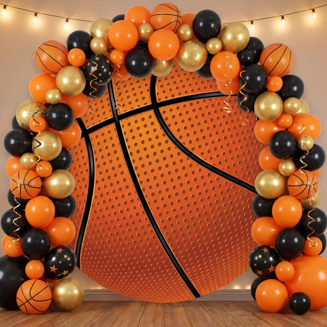 Alt view image 6 of 7 - Party Decorations, Large Backdrop Banner Party Backdrop Banner with String, Birthday Decoration, Team Celebrations, Sports Themed Photo Background