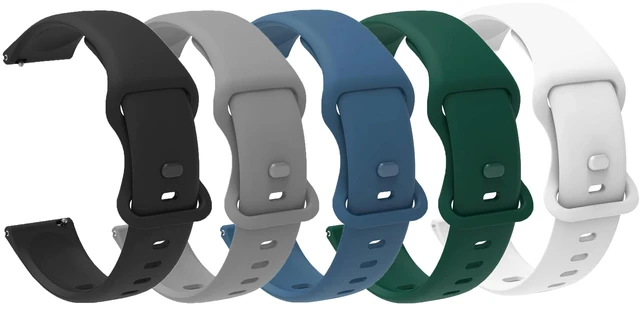 Main image of Compatible with Armitron Matrix Smartwatch bands, Quick Release New Soft Silicone Sport Replacement Straps Compatible with Armitron Connect Matrix, Link, Lunar, Boom, Eclipse Smartwatch