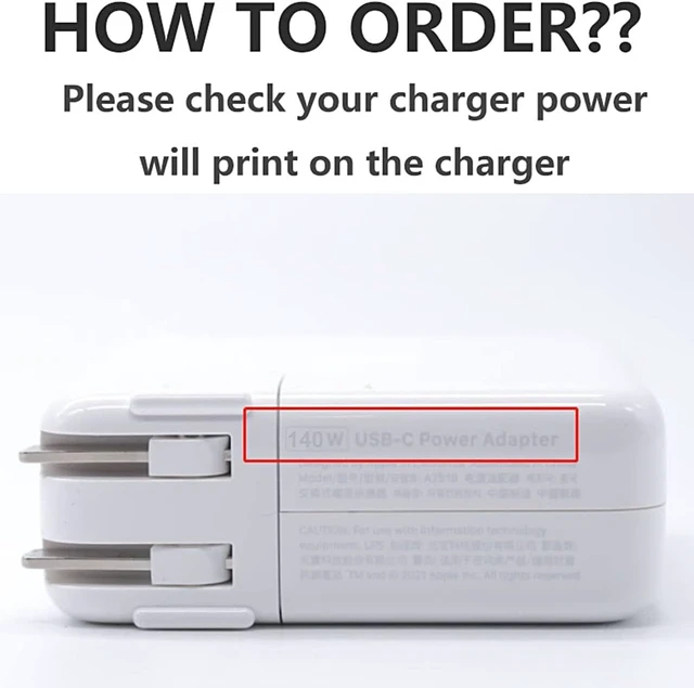 Alt view image 2 of 7 - White Silicone Charger Sleeve for MacBook Pro 16 Inch (140W Adapter) Shockproof Scratch-Resistant Soft Charger Case. 140W Protective Cover for 2021-2026 Mac Pro 16" M5/M4/M3/M2/M1. Not for 96W