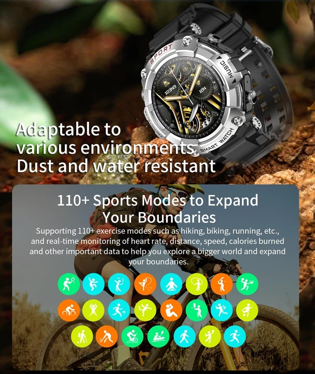 Alt view image 7 of 7 - Smart Watch with Earbuds,1.52" HD Screen,2 in 1 Smart Watches for Men Women, Fitness Tracker Watch with Wireless Earphone Compatible for Android iOS with Sports Monitor Sleep