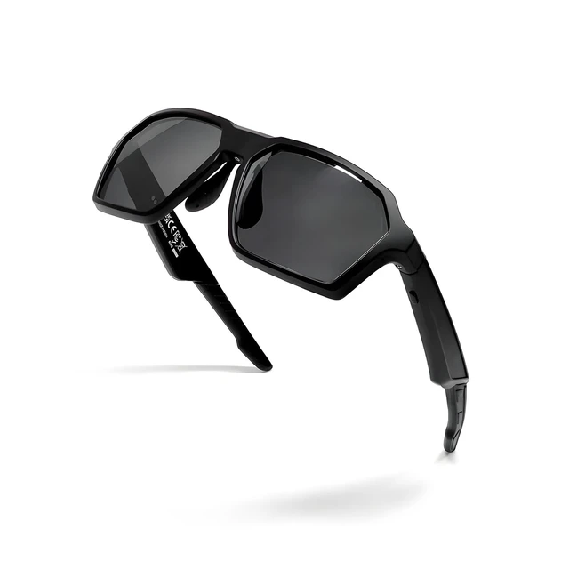 Alt view image 2 of 7 - Bluetooth Audio Smart Sunglasses with Speakers, UV400 Protection Blue Light Blocking Glasses for Men Women