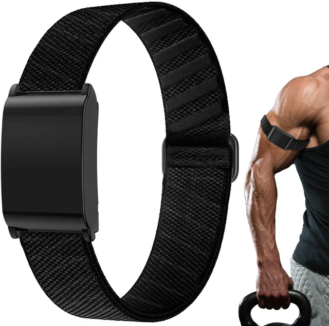 Main image of Nylon Sport Bicep Bands with Case for Whoop One/Peak/5.0/4.0/3.0 Band Not for Whoop 5.0 MG/Life, Stretchy Breathable Replacement Arm/Ankle Straps for Whoop Bicep Band 5.0, Bands for Men Women