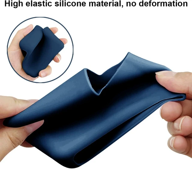 Alt view image 3 of 7 - Navy Blue Silicone Charger Cover Fits MacBook Pro 16" (140W Adapter) Soft Silicone Charger Case. Shockproof. Power Adapter Protective Sleeve for 2021-2026 Pro 16 M5/M4/M3/M2/M1 Only. Not for 96W