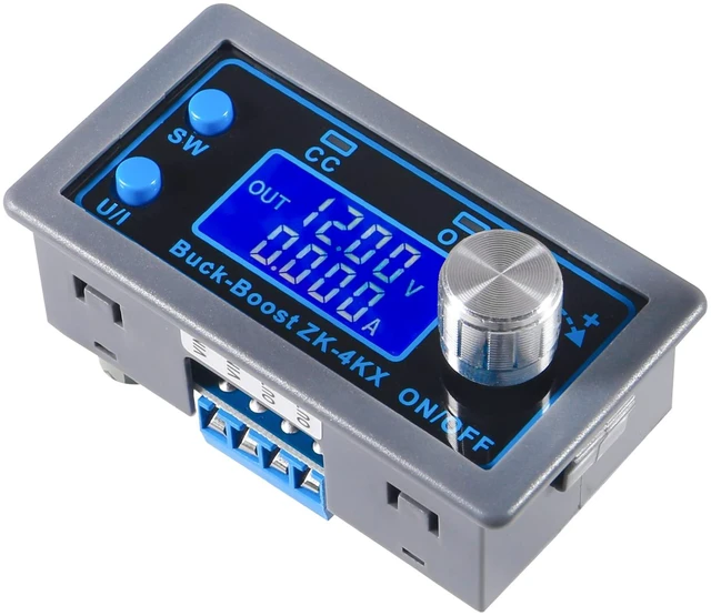 Alt view image 5 of 7 - 2pcs ZK-4KX DC DC Buck Boost Converter Variable Voltage Regulator CC CV 0.5-30V 4A 5V 6V 12V 24V Power Module Adjustable Voltage Regulated Laboratory Power Supply