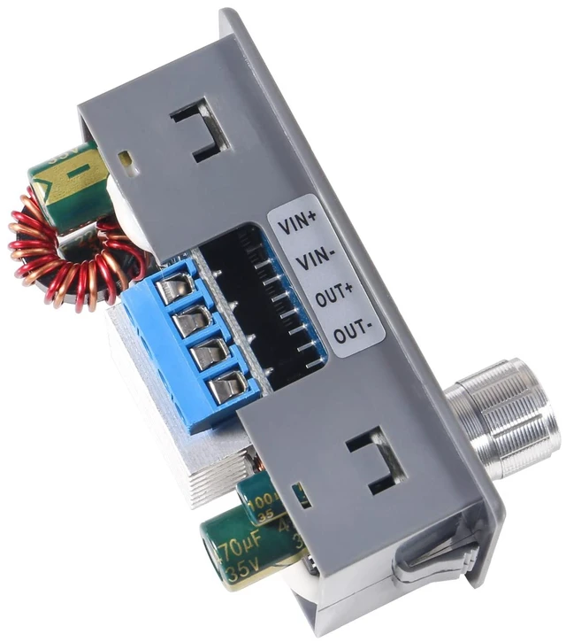 Alt view image 7 of 7 - 2pcs ZK-4KX DC DC Buck Boost Converter Variable Voltage Regulator CC CV 0.5-30V 4A 5V 6V 12V 24V Power Module Adjustable Voltage Regulated Laboratory Power Supply