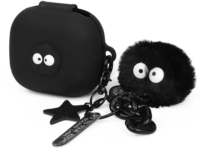Main image of Silicone Case for Powerbeats Pro 2 Wireless Earbuds with Doll Lanyard Carabiner, Cute Cartoon Case Cover Protective Shockproof with Multiple Styles of Design for Powerbeats Pro 2