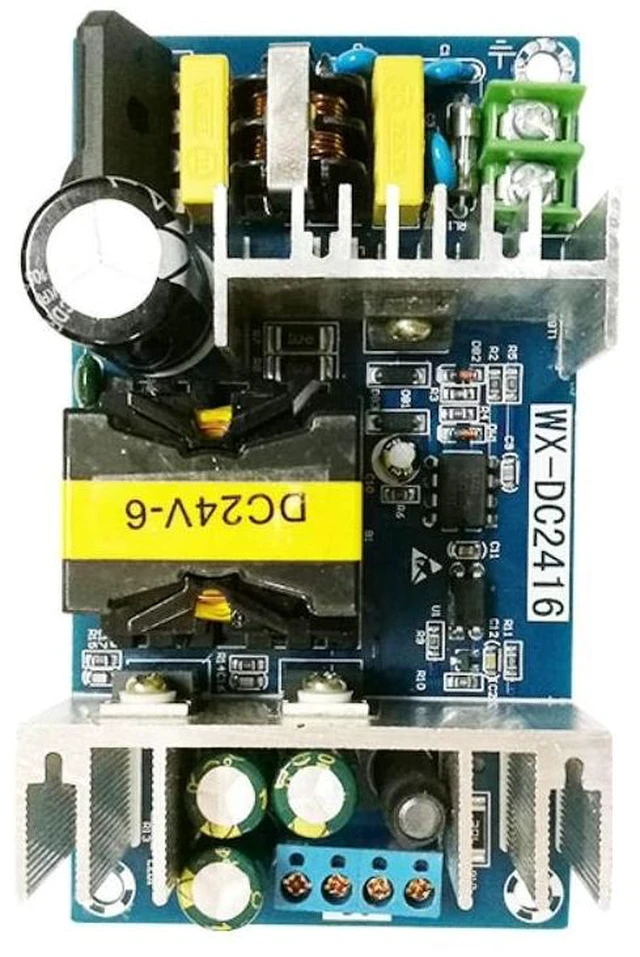 Alt view image 5 of 6 - AC-DC Buck Converter AC 100-240V to DC 24V 6A Step-Down Converter Module 150W Isolation Switching Power Supply Module SMPS Power Converter (24V 6A 150W)