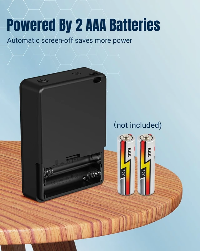 Alt view image 4 of 6 - J-159 Pocket AM FM Radio Portable with Stereo Earphone (No Speaker) 2 x AAA Powered, Manual Preset, Lock Key, Backlight, Sleep Timer, Mini Radios, Digital Radio, Battery Operated Radio