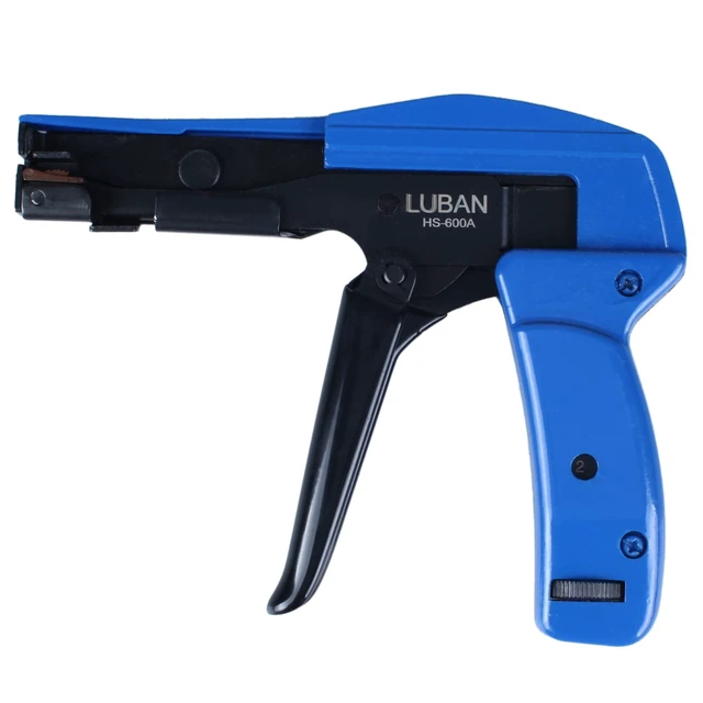 Alt view image 2 of 6 - Cable Wire Tie Gun With Cable Ties, Professional Fastening Cable Install and Cut Plastic Nylon Ties Tool