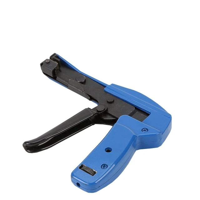 Alt view image 5 of 6 - Cable Wire Tie Gun With Cable Ties, Professional Fastening Cable Install and Cut Plastic Nylon Ties Tool