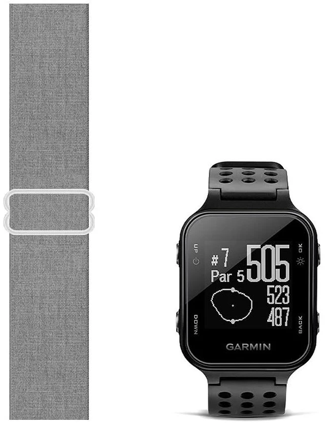 Main image of Stretchy Loop Nylon Strap Compatible with Garmin Approach S20/S5/S6 Watch Bands Replacement Accessory Adjustable Elastic