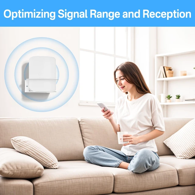 Alt view image 7 of 7 - Metal Wall Mount for eero Max 7 Mount Easy to Install - Heavy-Duty Wall Bracket for eero Max 7 Wall Mount Holder with Cable Ties for Space Saving