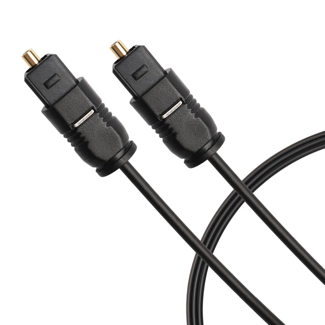 Alt view image 5 of 7 - 25M Black Digital Fiber Optical Audio SPDIF TosLink Cable