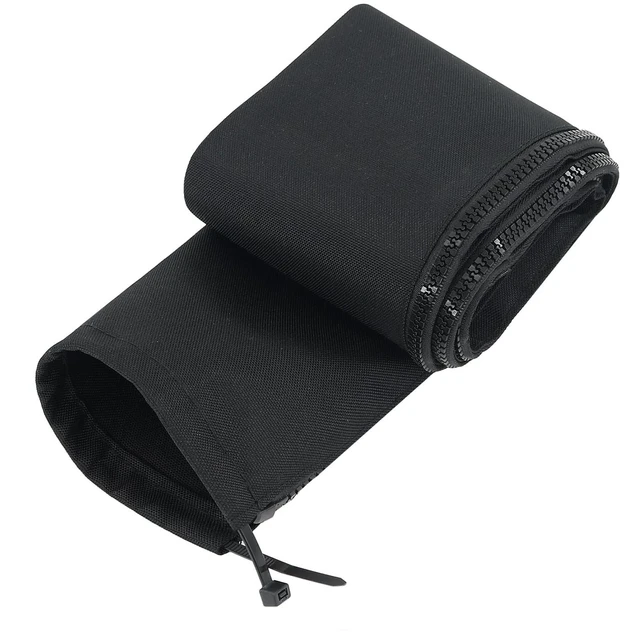 Main image of 48" Boat Zippered Rigging Sleeve, Trolling Motor Cable Sleeve Wire Cable Protection for Cover Wire and Extension Cords, Organized Cable Management