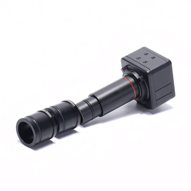 Main image of 5MP USB2.0 C-Mount Digital Microscope Camera with Software Calibration Compatible with WIN7/8/10 Mac System +0.5X Eyepiece Lens 23.2mm Mounting /30mm 30.5mm Adapter