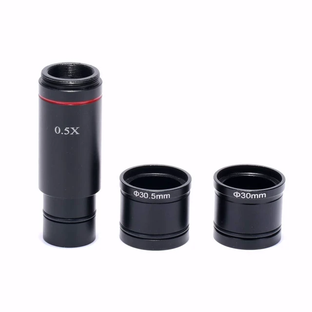 Alt view image 5 of 7 - 5MP USB2.0 C-Mount Digital Microscope Camera with Software Calibration Compatible with WIN7/8/10 Mac System +0.5X Eyepiece Lens 23.2mm Mounting /30mm 30.5mm Adapter