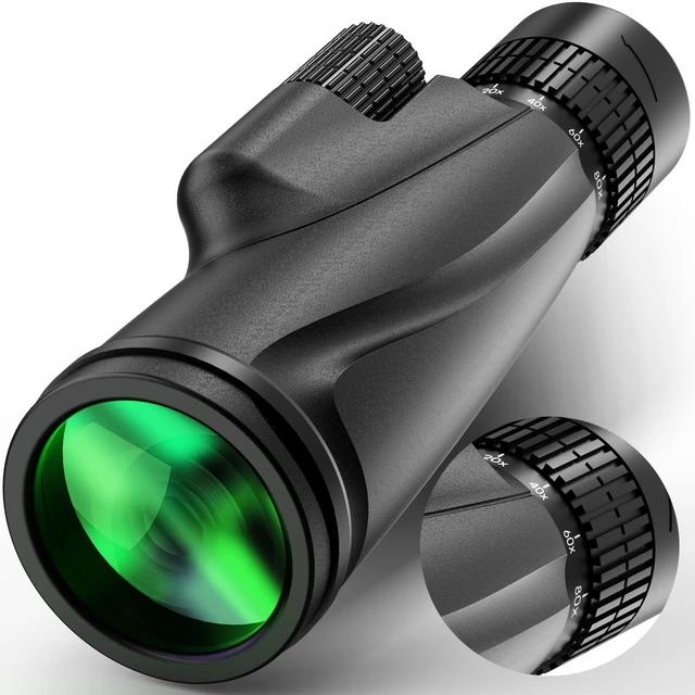 Main image of Monocular Telescope 80x100 HD High Power Monoculars for Adults High Powered with Smartphone Adapter for Bird Watching Hiking Travel Outdoor Activities