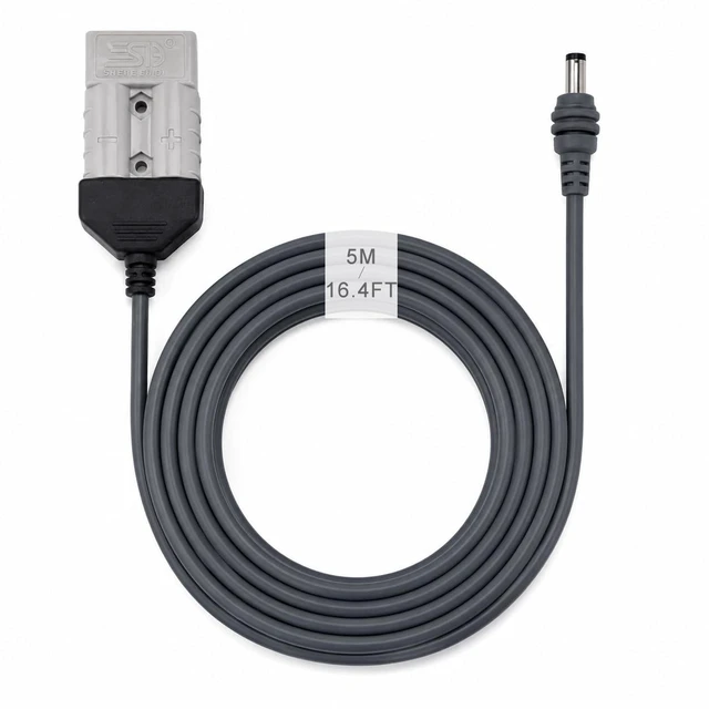 Main image of Anderson Plug Power Cable Compatible with Starlink Mini, 16AWG DC Power Cord for Portable Power Station, RV, Camping and Off-Grid Setup, 3M/5M/7M (9.8FT)