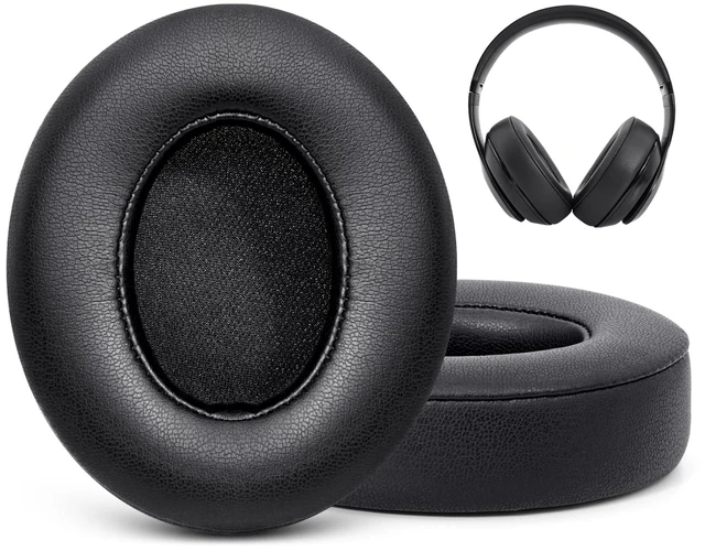Main image of Earpads Replacement for Beats Studio 2/Studio 3 Wired & Wireless Headphones, Ear Pads Cushion for Beats Studio 2/Studio 3 with High-Density Noise Isolation Memory Foam (Black)