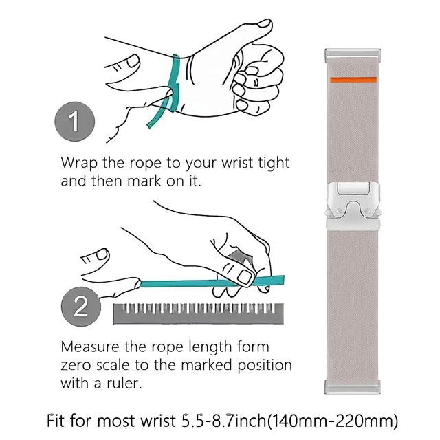 Alt view image 6 of 7 - Nylon Bands Compatible with Fitbit Versa 3/4 /Sense/Sense 2, Adjustable Sport Replacement Straps for Women Men
